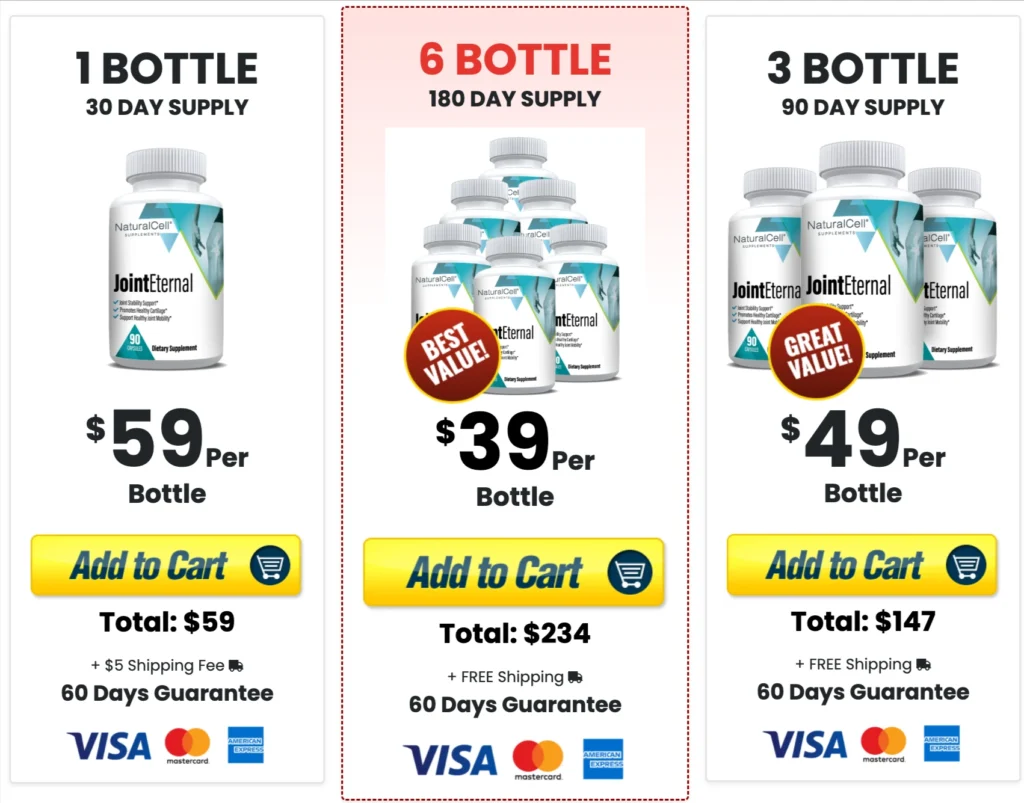 joint eternal pricing